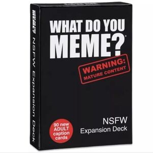 BN What do you Meme? NSFW expansion deck